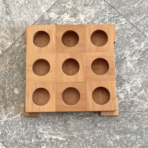 Target Michael Graves Tea Light Candle Holder Wood Holder, Rare Collectible - Picture 7 of 13